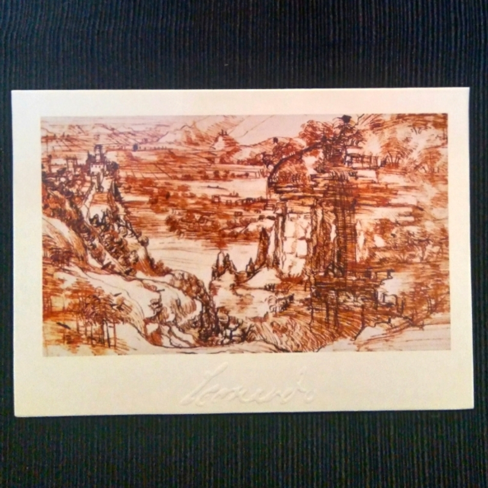 30 Note/Greeting Cards w/Envelopes Leonardo da Vinci - Picture 4 of 8